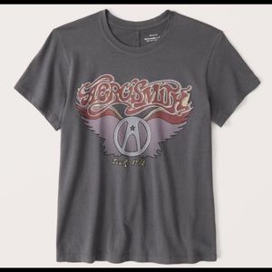 Abercrombie and Fitch graphic tshirt